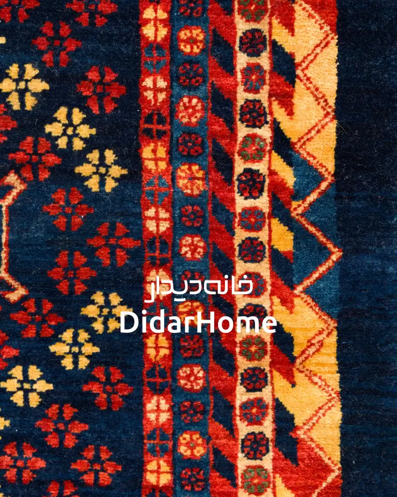 فرش دستباف بختیاری طرح ترنجی ۱/۱۵ متری