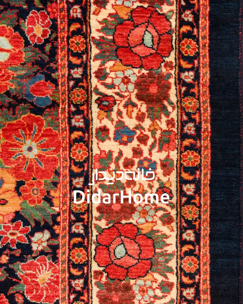 فرش دستباف بیجار طرح افشان ۴/۴۲ متری