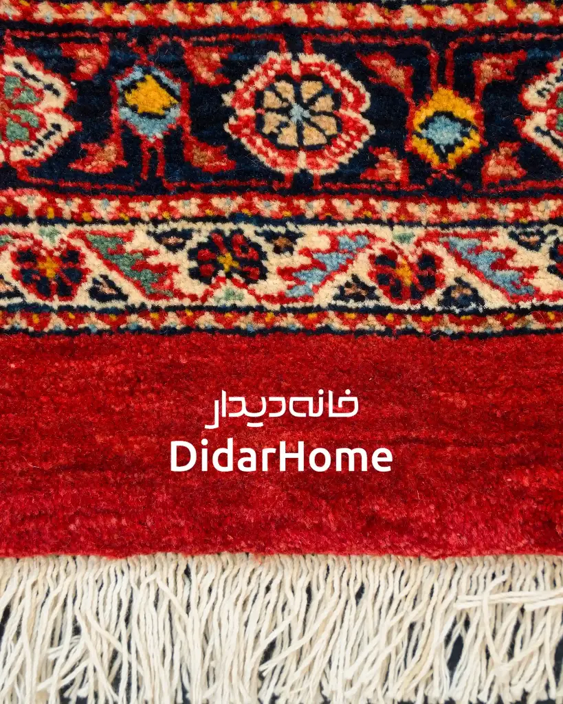 فرش دستباف قشقایی طرح ترنجی ۳/۳۸ متری