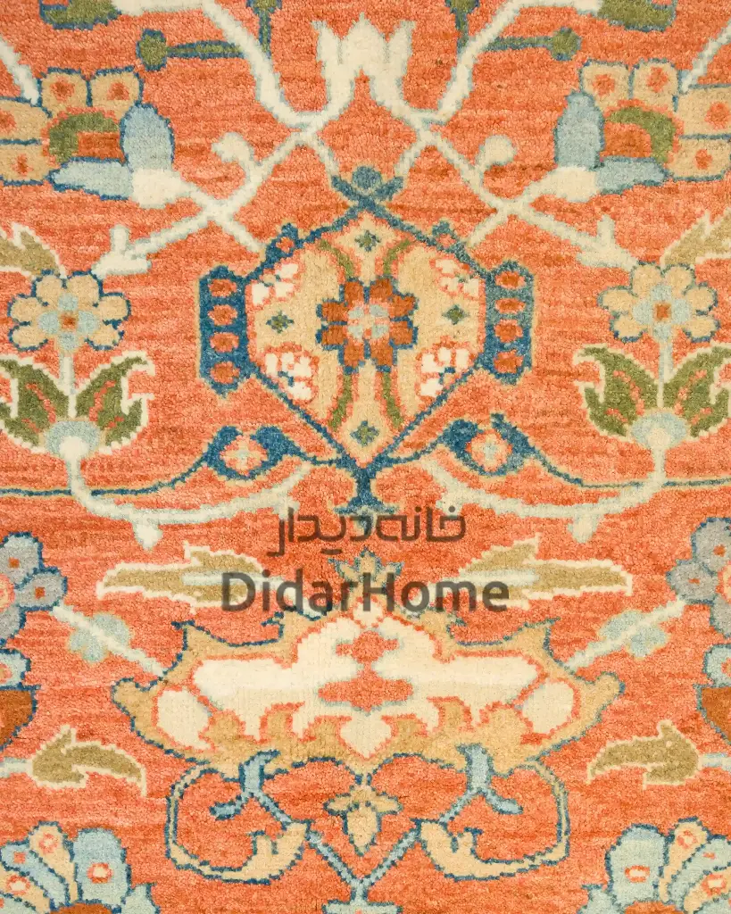 فرش دستباف سلطان آباد طرح افشان ۱/۶۶ متری (زیگلر محل)