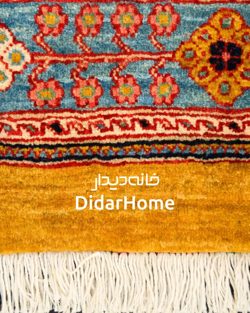 فرش دستباف قشقایی طرح ترنجی ۲/۰۴ متری