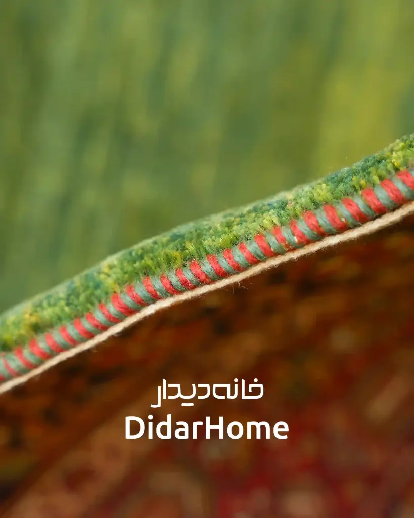 فرش دستباف قشقایی طرح ترنجی ۴/۴۳ متری