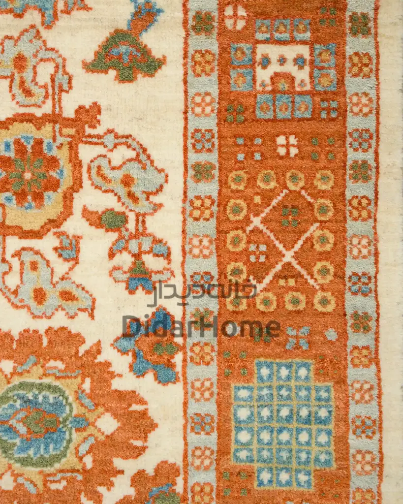 فرش دستباف سلطان آباد طرح افشان ۳/۰۳ متری (زیگلر محل)