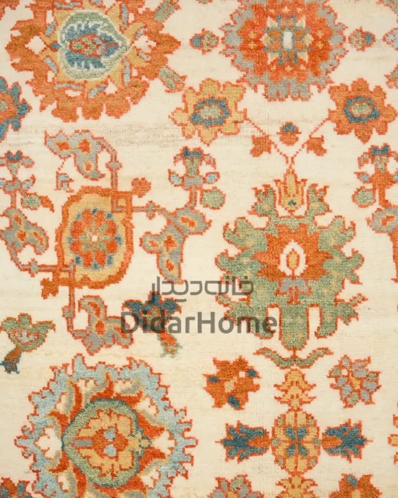 فرش دستباف سلطان آباد طرح افشان ۳/۲۵ متری (زیگلر محل)