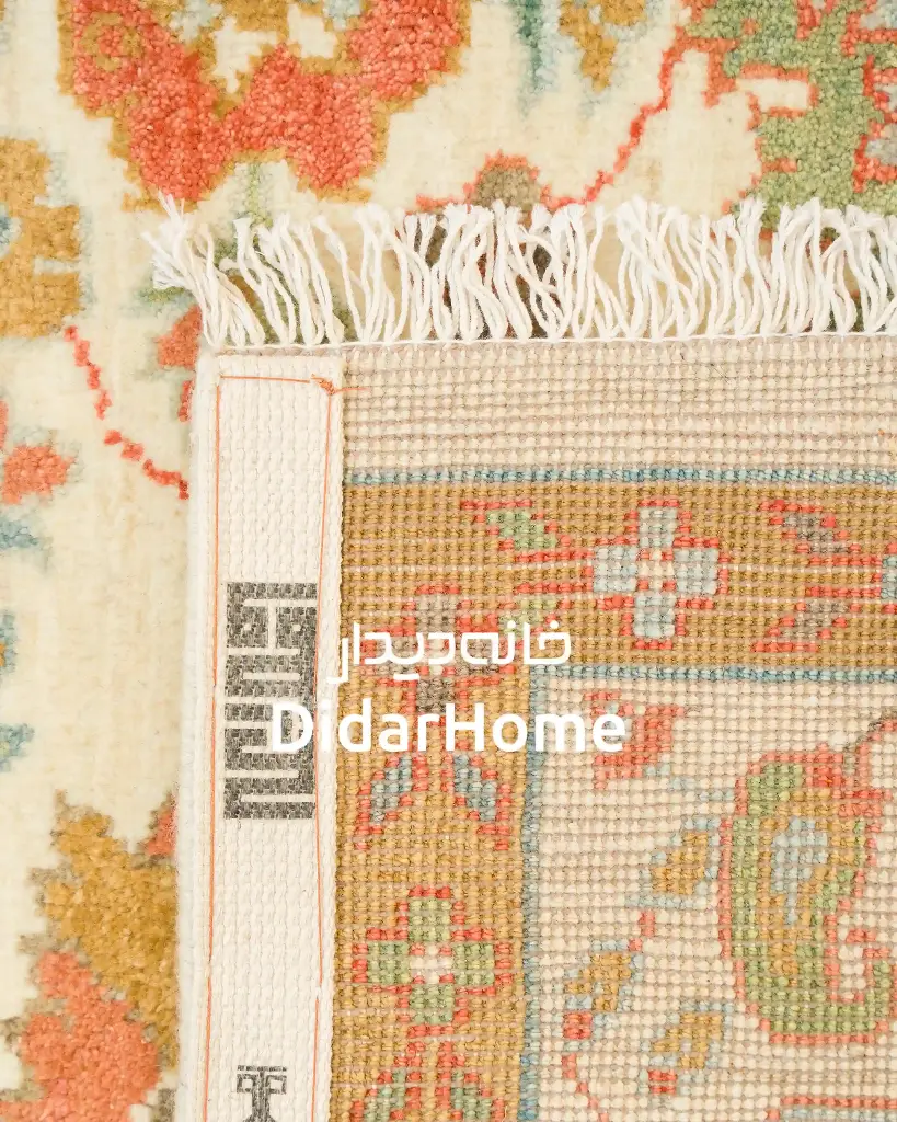 فرش دستباف سلطان آباد طرح افشان ۳/۸۹ متری (زیگلر محل)