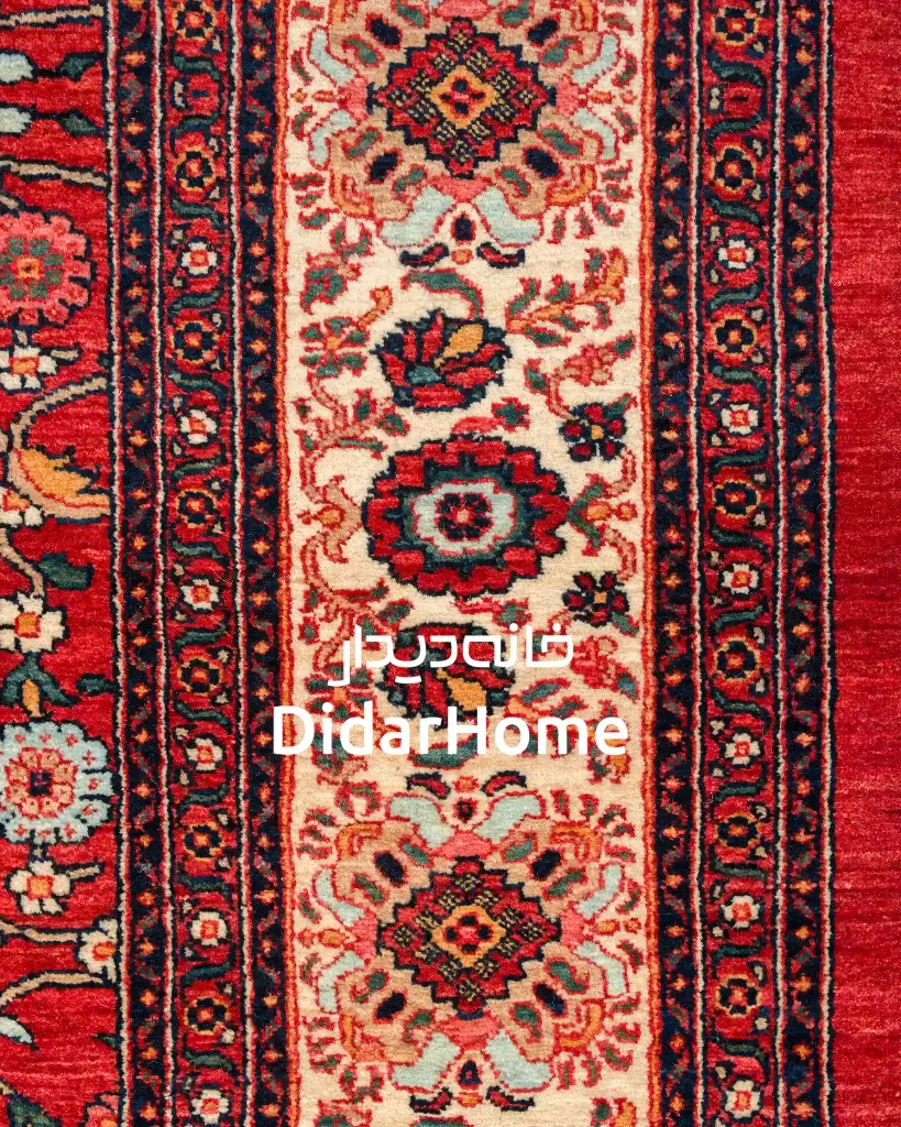 فرش دستباف بیجار طرح افشان ۶/۲۱ متری