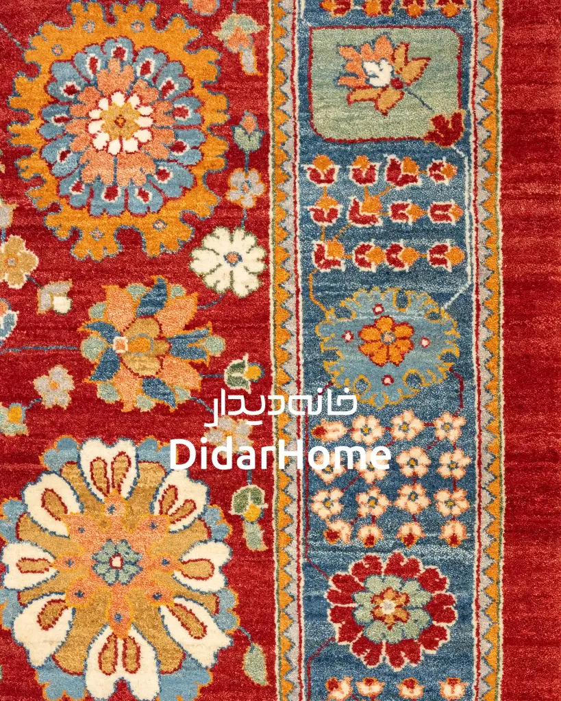 فرش دستباف کرمان طرح افشان ۷/۹۹ متری