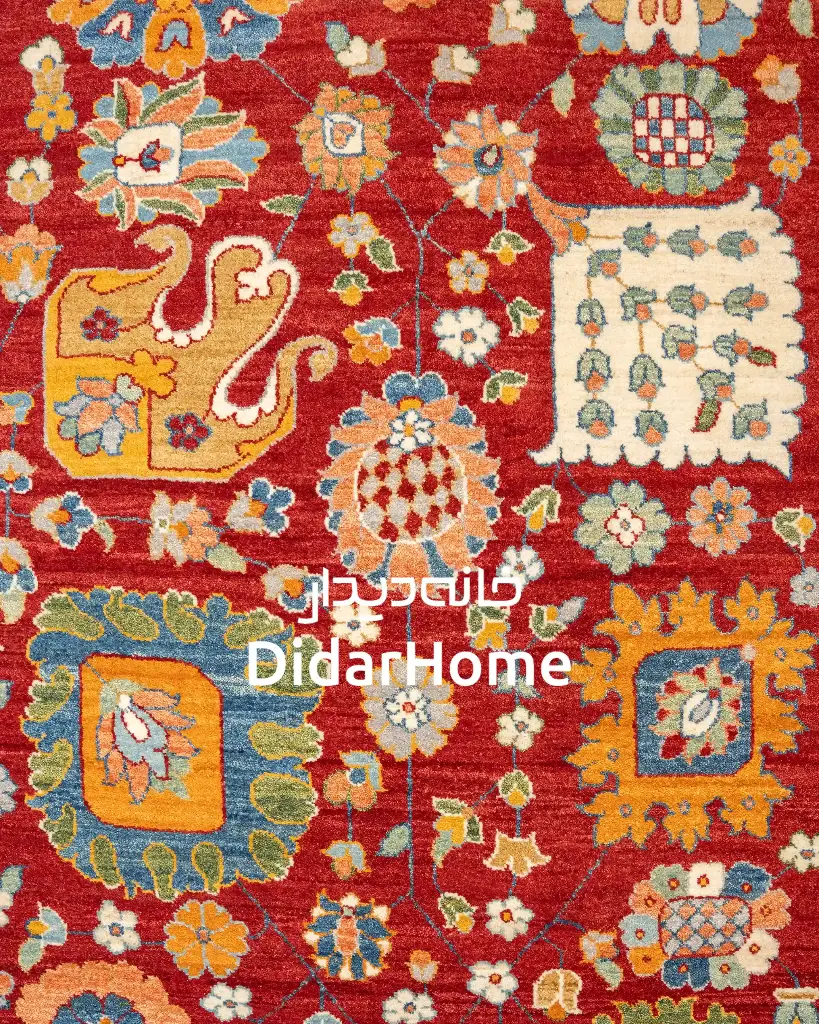 فرش دستباف کرمان طرح افشان ۷/۹۹ متری