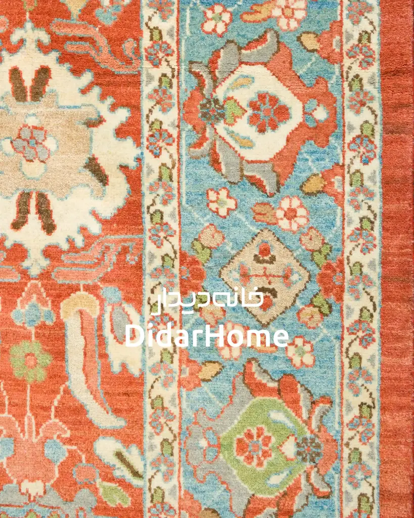 فرش دستباف سلطان آباد طرح افشان ۹/۳۰ متری