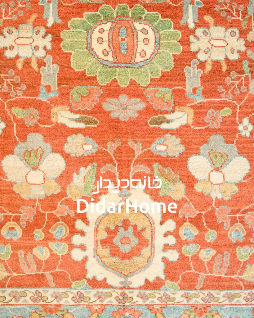 فرش دستباف سلطان آباد طرح افشان ۹/۳۰ متری