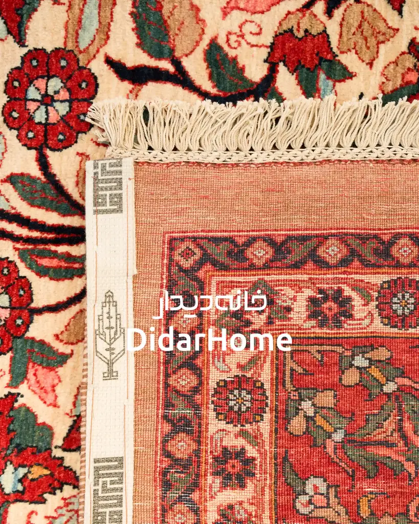 فرش دستباف بیجار طرح افشان ۸/۸۴ متری