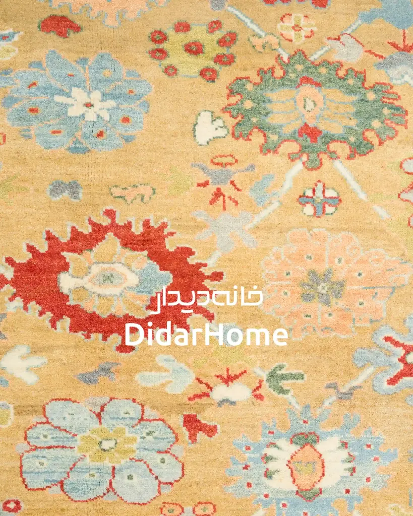 فرش دستباف سلطان آباد طرح افشان چهار متری (زیگلر محل)
