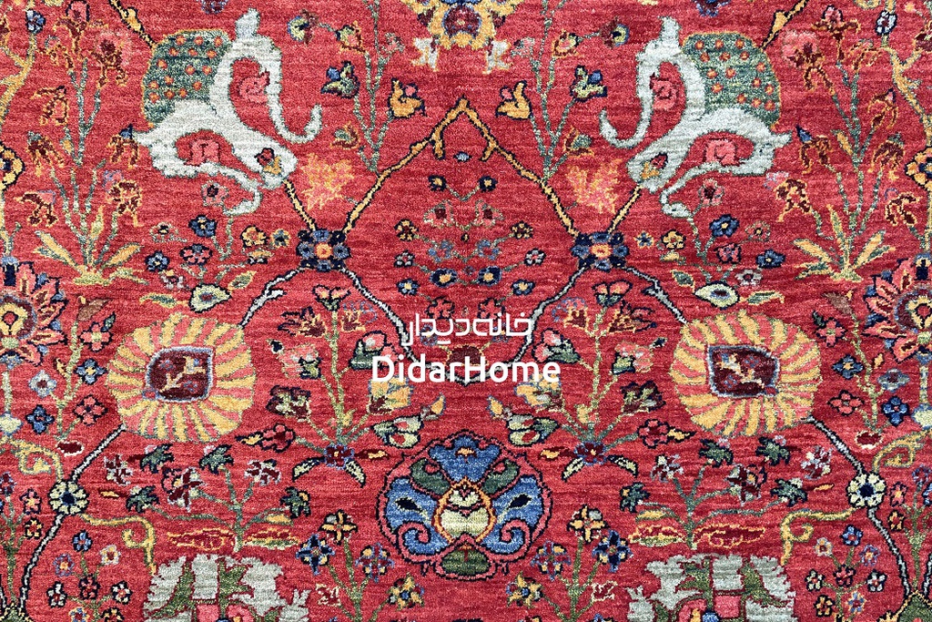 قالی گروس افشان-روژان(۶.۰۶)