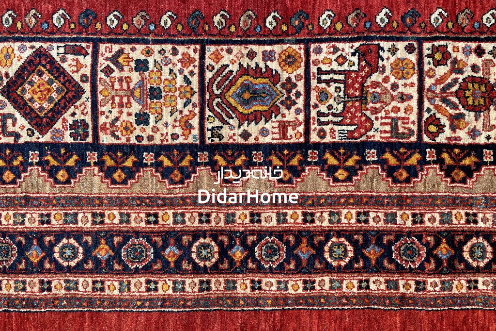 قالی قشقایی کف ساده-هدیش(۴.۷۸)