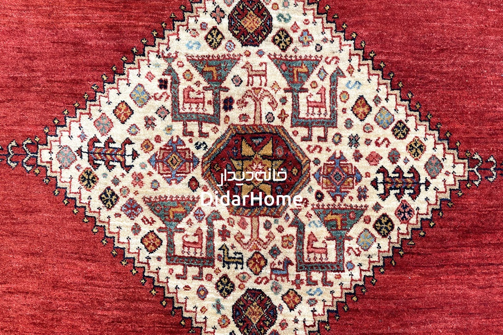 قالی قشقایی ترنجی-سروناز(۵.۷۱)