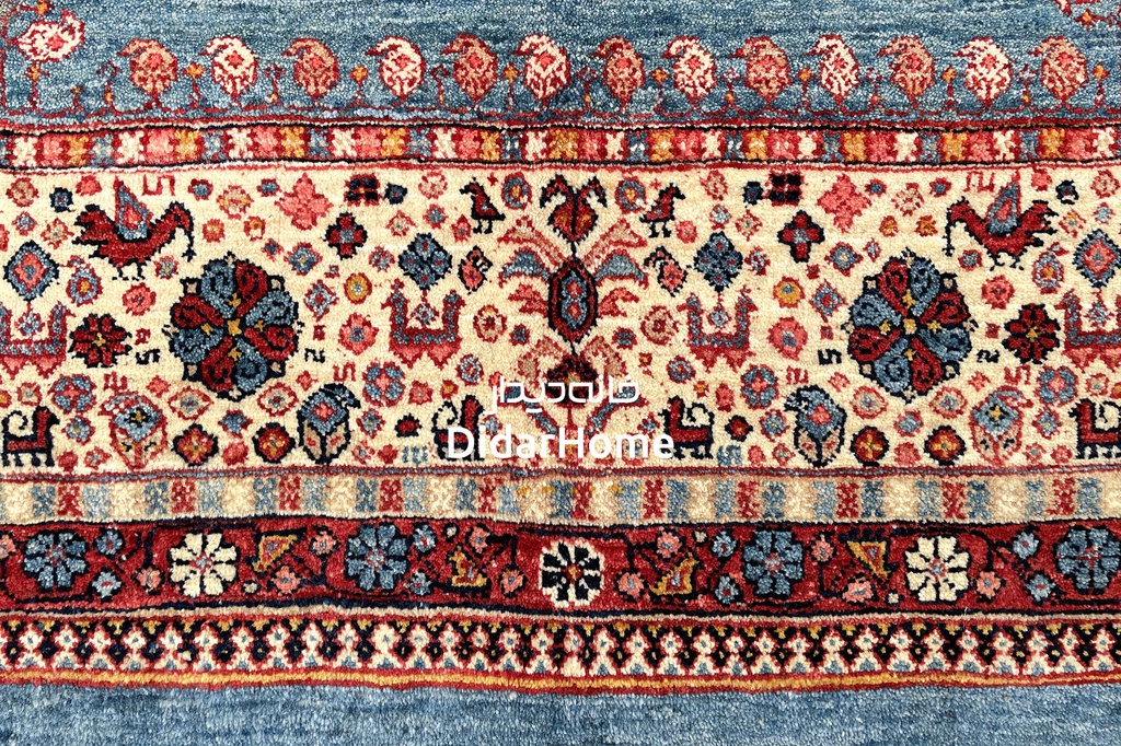 قالی قشقایی کف‌ساده-دلدار(۱.۷۷)