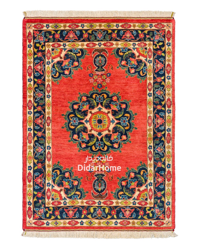 فرش دستباف بیجار طرح ترنجی ۳/۰۶ متری