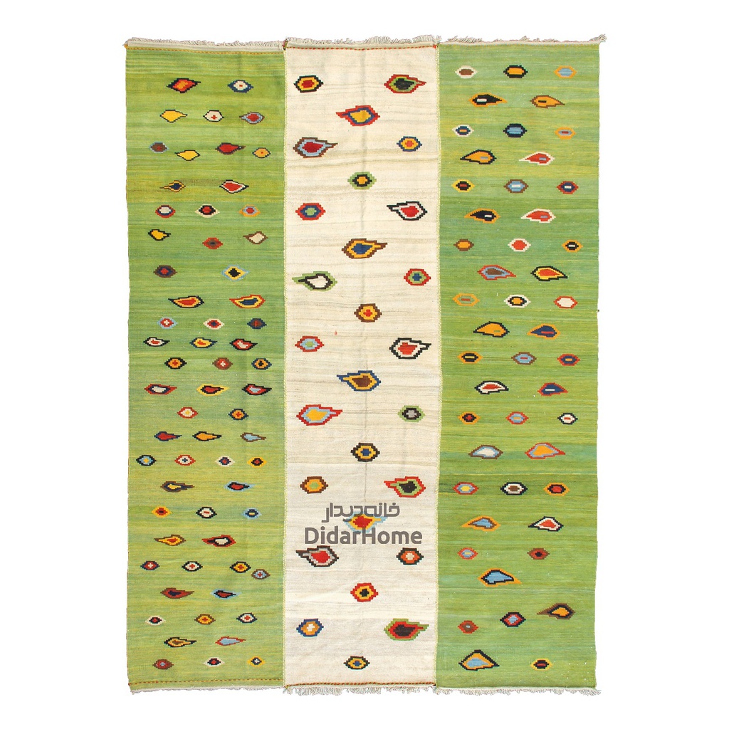 گلیم دستباف قشقایی شش متری