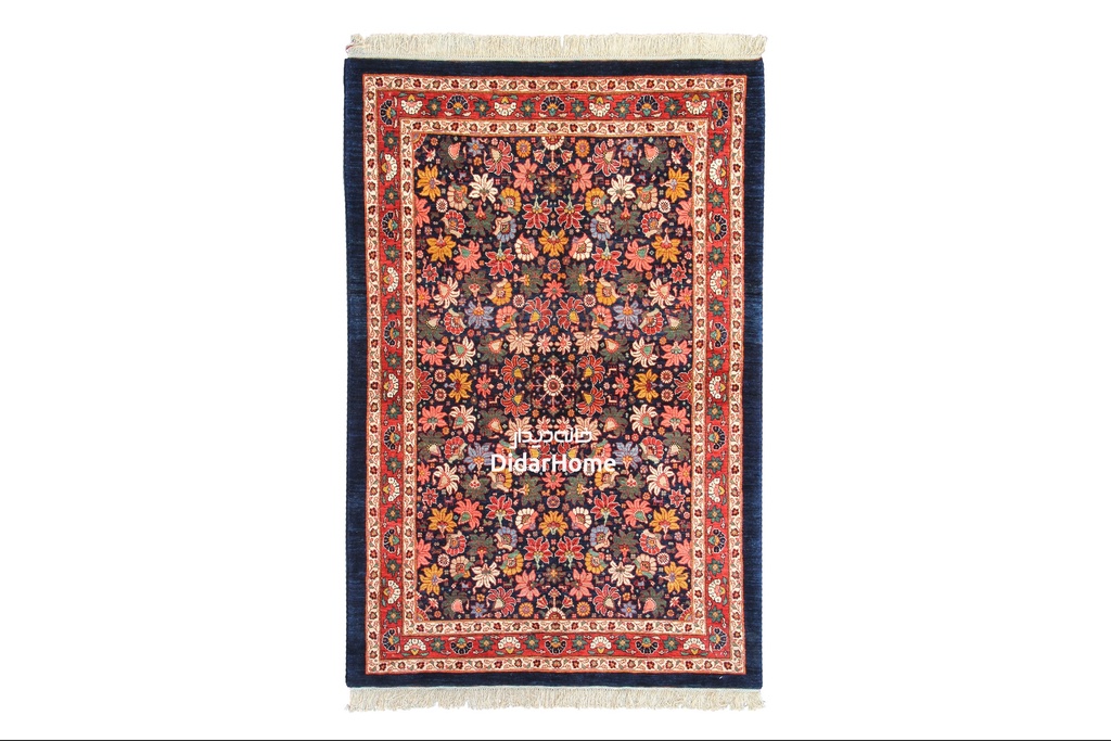 فرش دستباف قشقایی طرح افشان سه متری