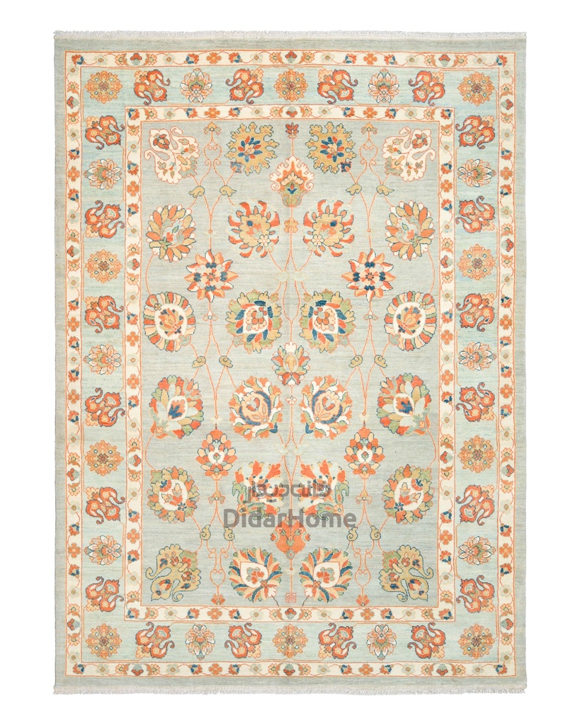 فرش دستباف سلطان آباد طرح افشان ۹/۳۶ متری (زیگلر محل)