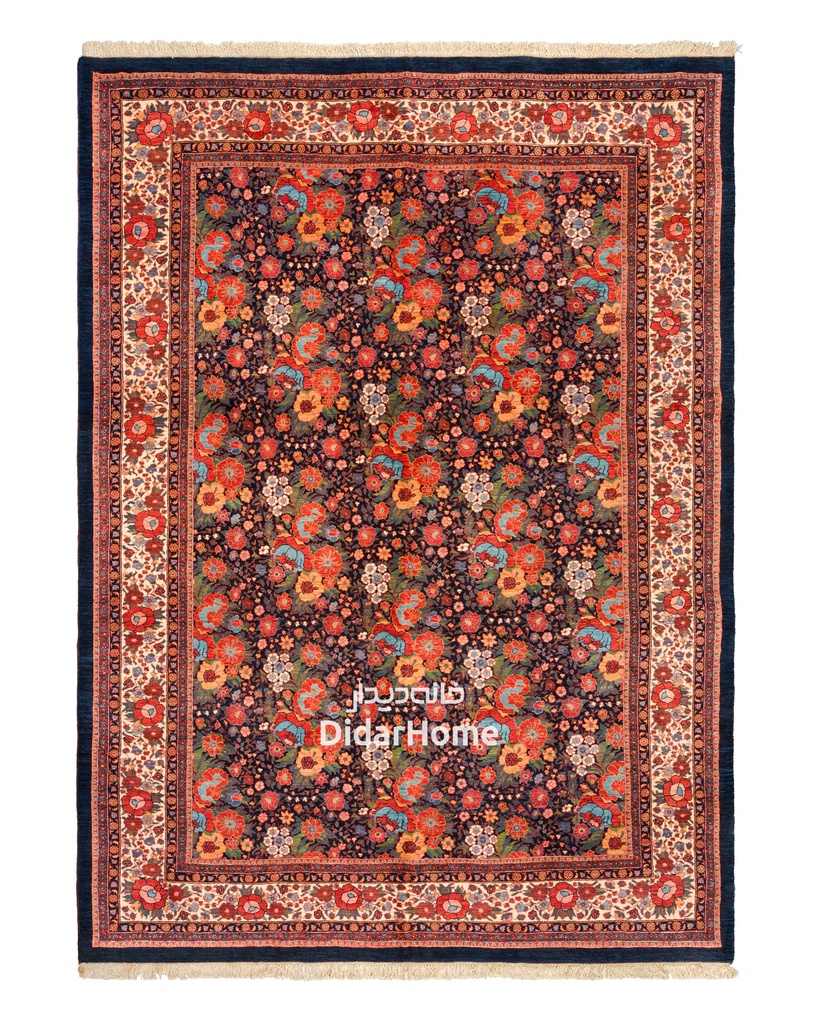 فرش دستباف بیجار طرح افشان ۹/۳۲ متری