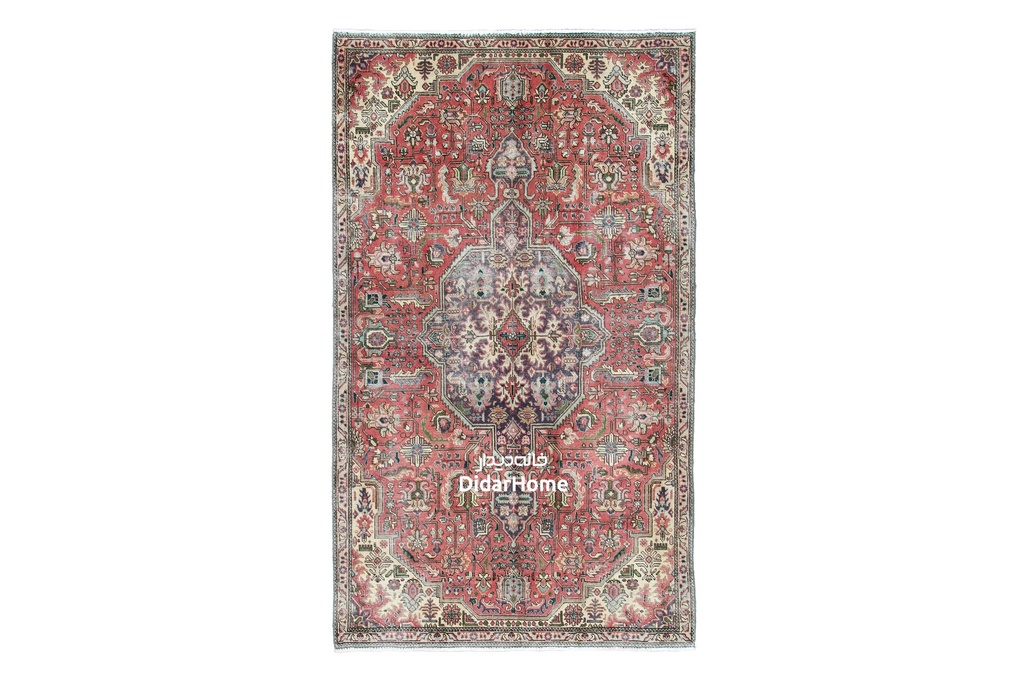 فرش دستباف مدرن تبریز طرح ترنجی چهار متری