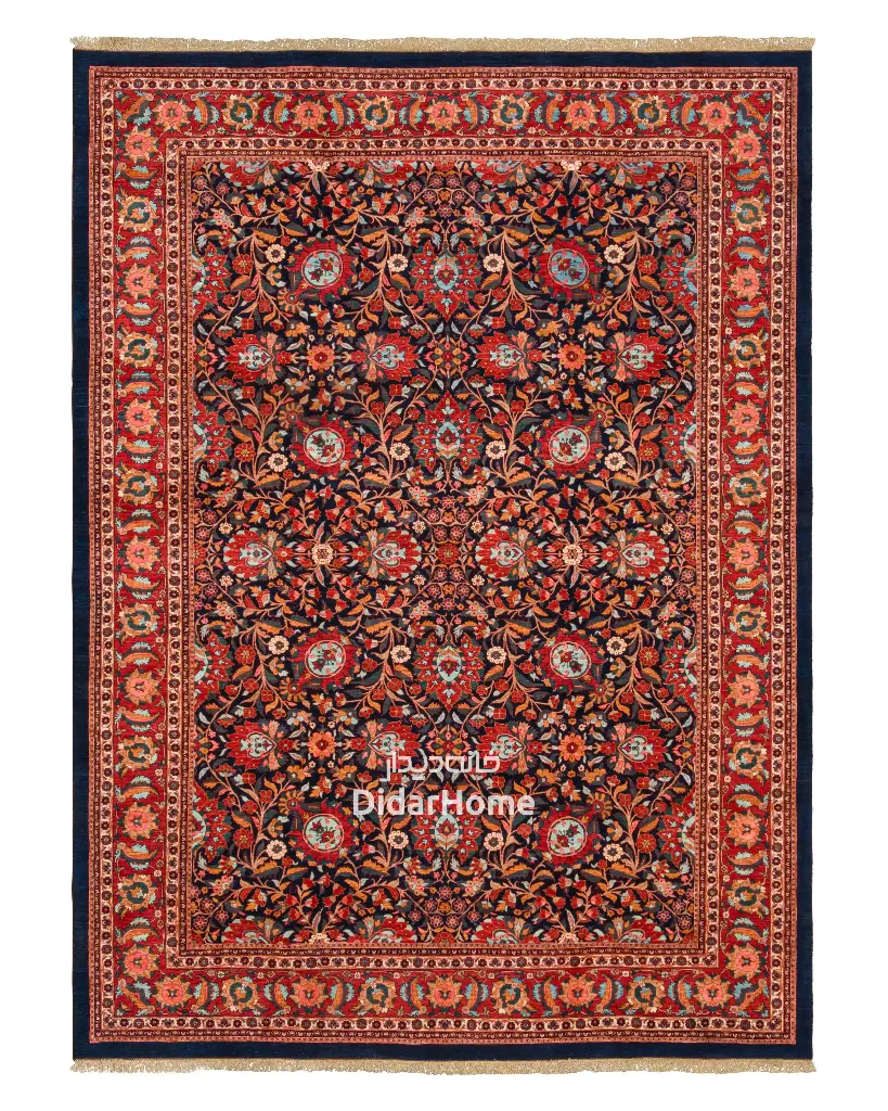 فرش دستباف بیجار طرح افشان ۱۷/۰۹ متری