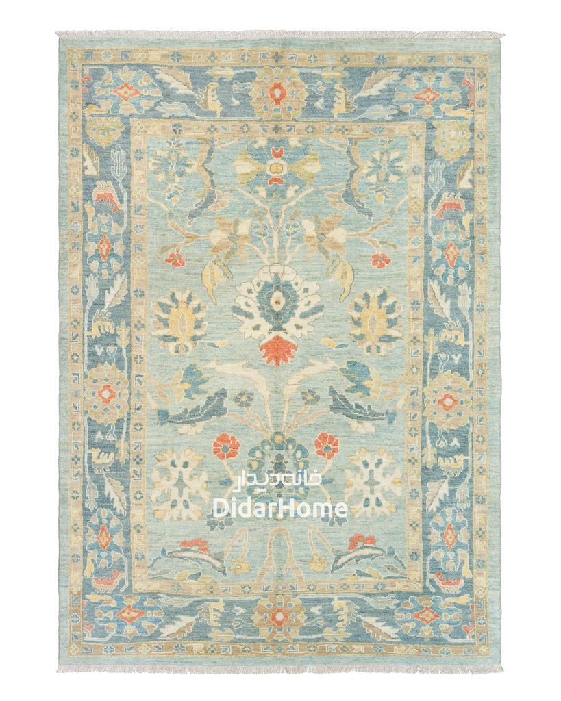 فرش دستباف سلطان آباد طرح افشان ۶/۸۰ متری (زیگلر محل)