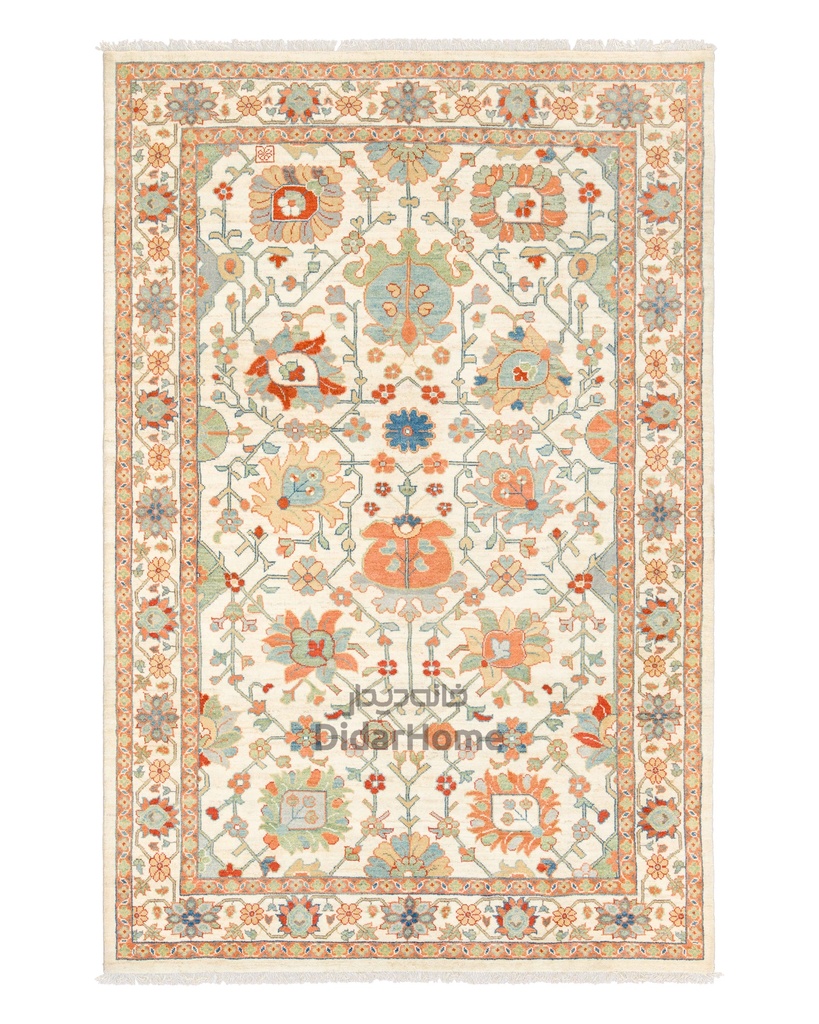 فرش دستباف سلطان آباد طرح افشان شش متری (زیگلر محل)