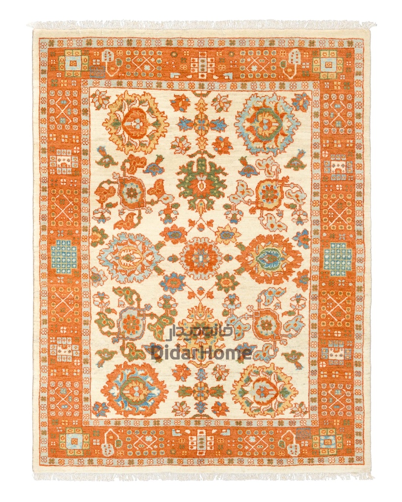 فرش دستباف سلطان آباد طرح افشان ۳/۰۳ متری (زیگلر محل)