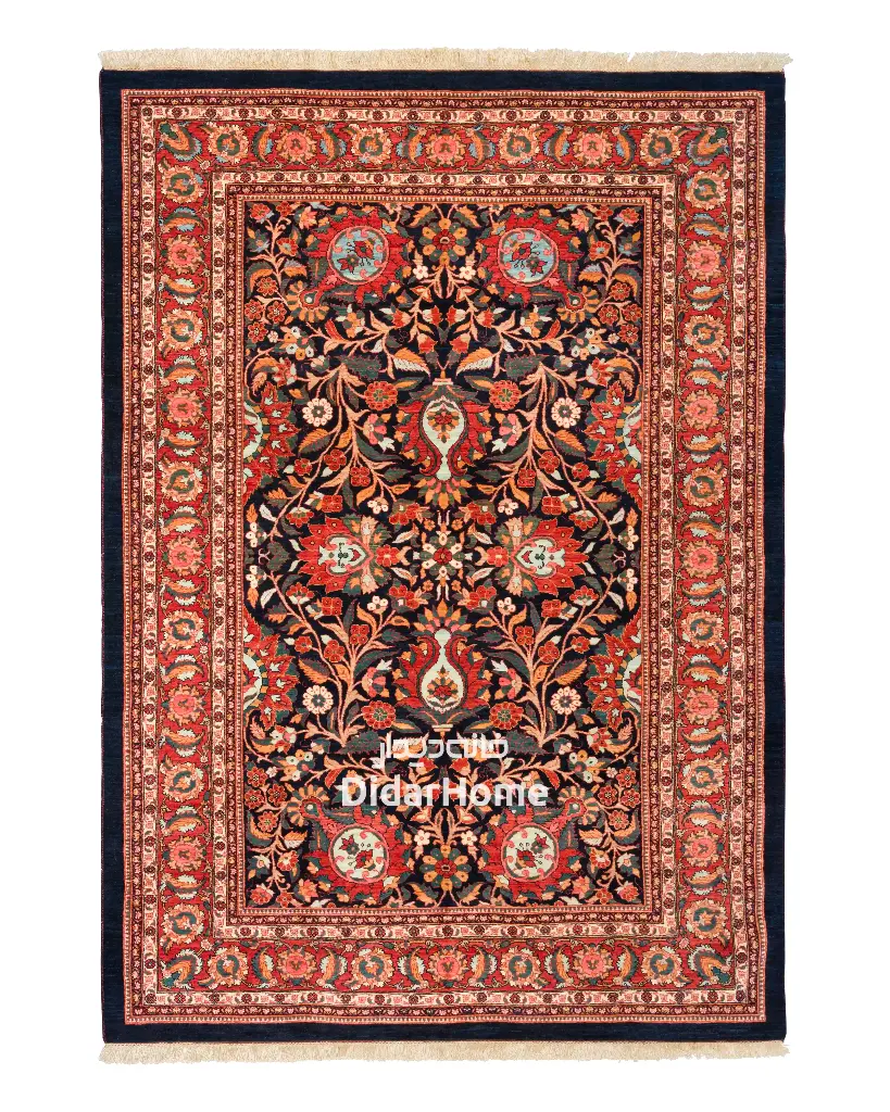 فرش دستباف بیجار طرح افشان ۶/۷۴ متری