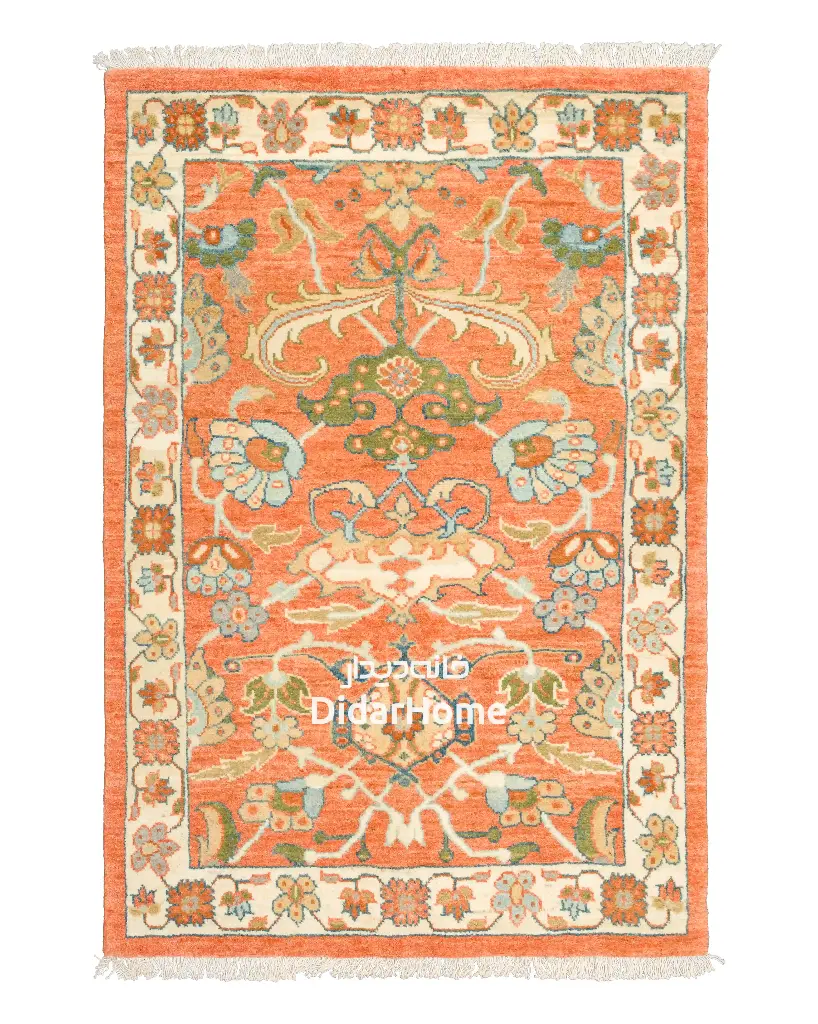 فرش دستباف سلطان آباد طرح افشان ۱/۶۶ متری (زیگلر محل)