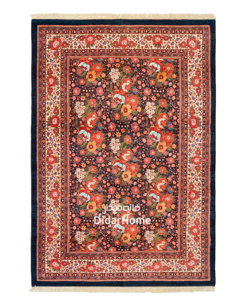 فرش دستباف بیجار طرح افشان ۶/۷۷ متری