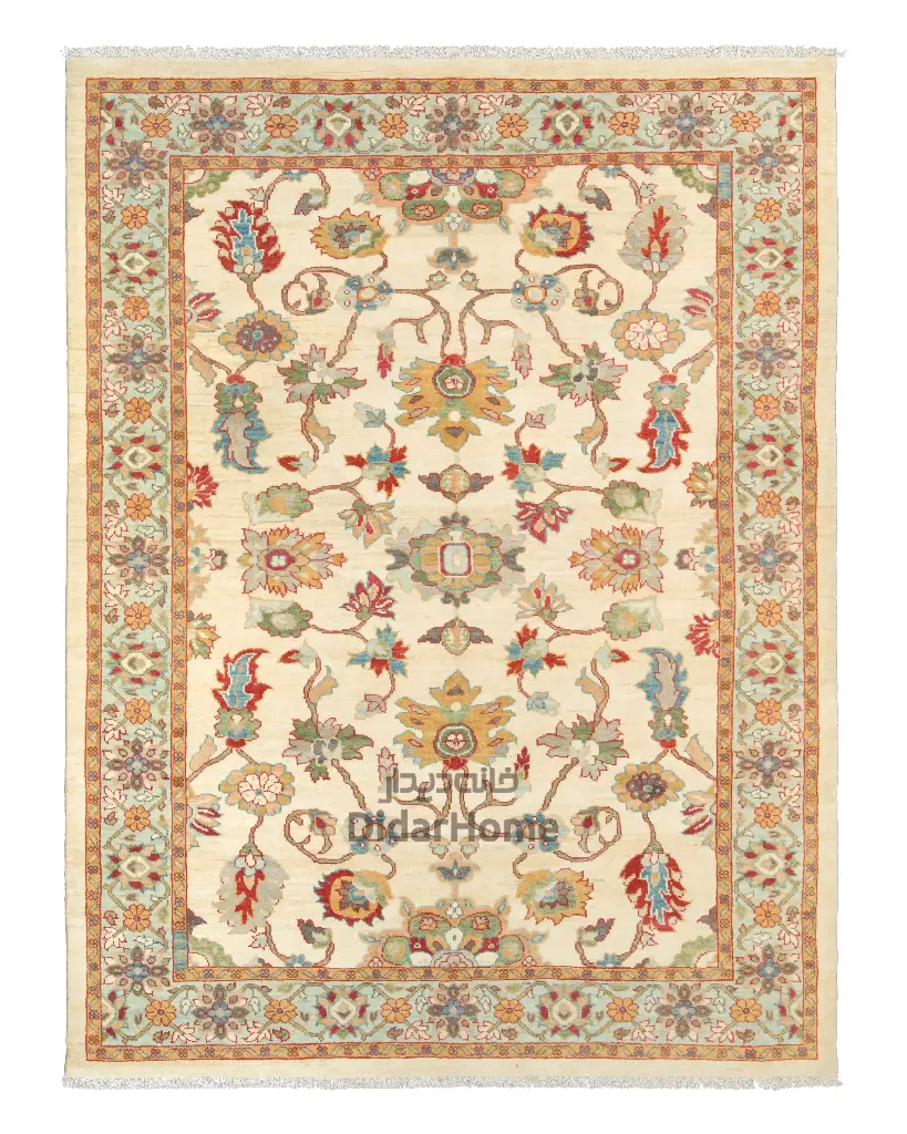 فرش دستباف سلطان آباد طرح افشان ۶/۱۵ متری (زیگلر محل)