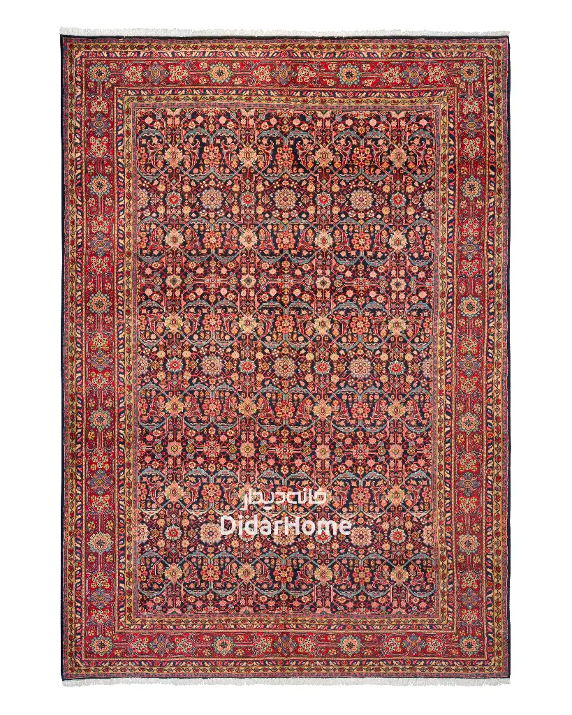 فرش دستباف محل طرح افشان ۹/۱۱ متری