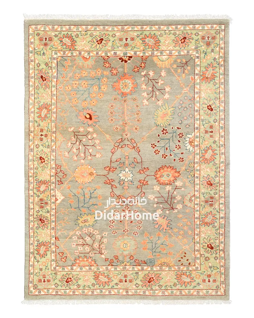 فرش دستباف سلطان آباد طرح افشان ۳/۹۶ متری