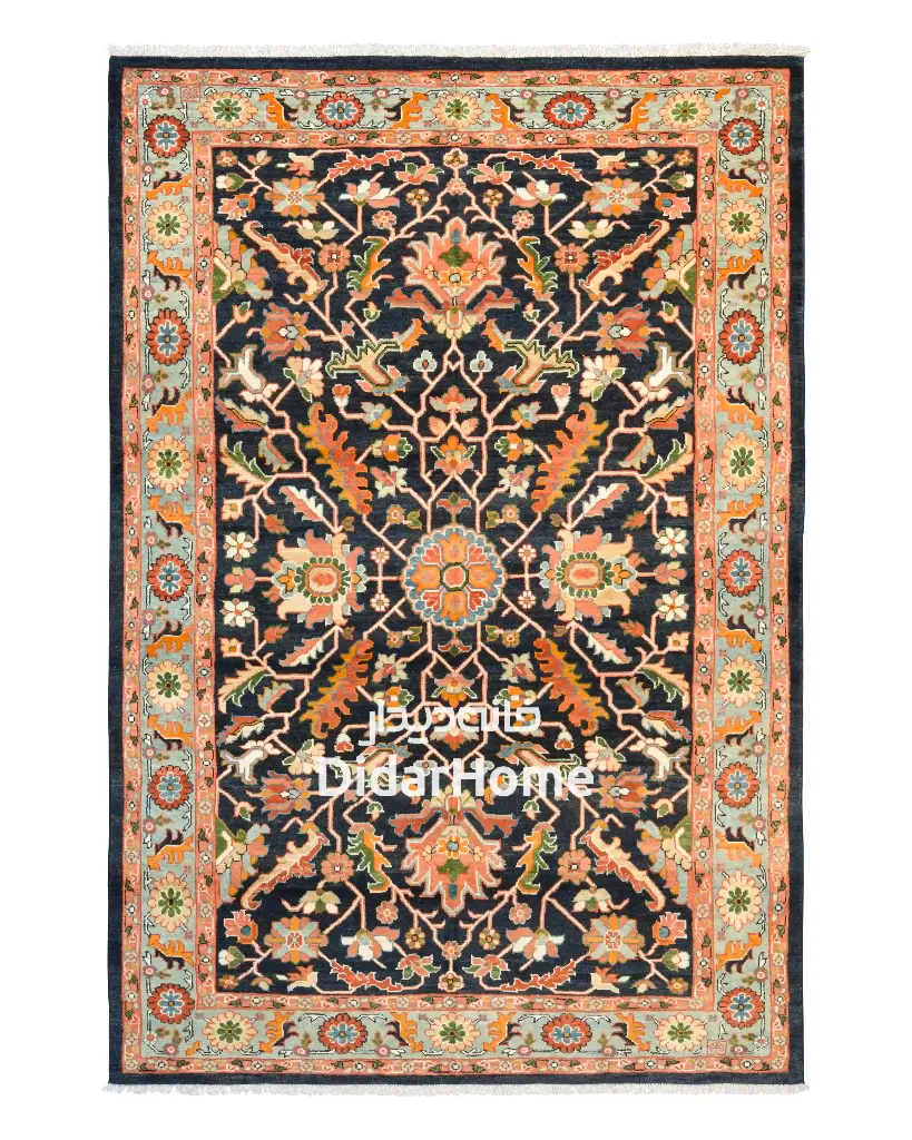 فرش دستباف هریس طرح افشان ۶/۳۲ متری