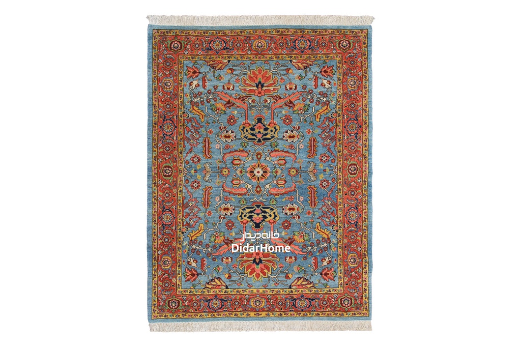 فرش دستباف هریس طرح افشان سه متری