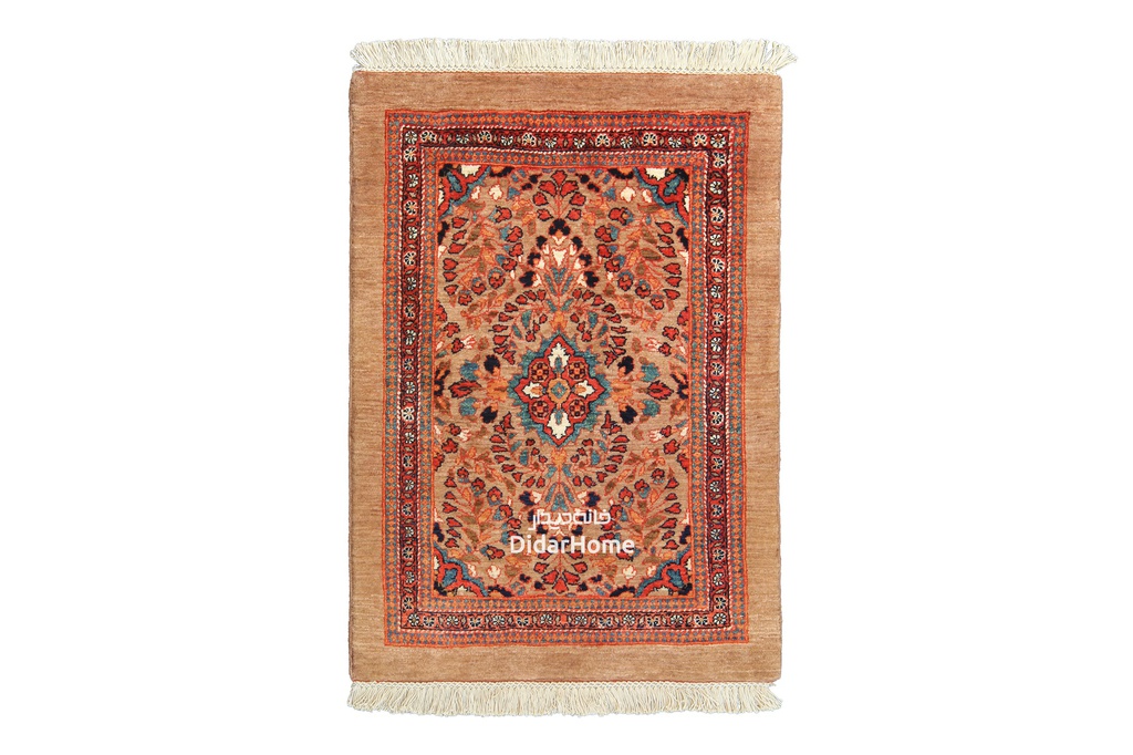 فرش دستباف لیلیان طرح ترنجی ذرع و نیم