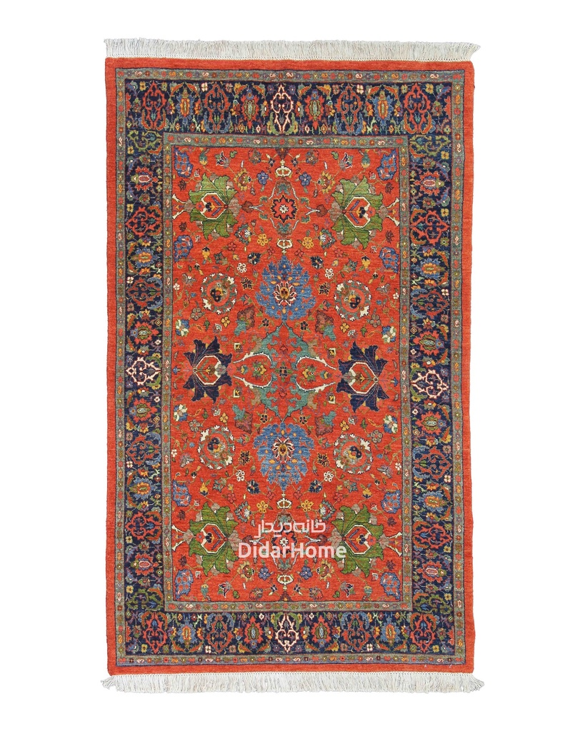 فرش دستباف گروس طرح افشان ذرع و نیم