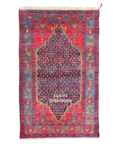 [52031026] فرش دستباف آنتیک کلیایی طرح افشان ۳/۳۷ متری