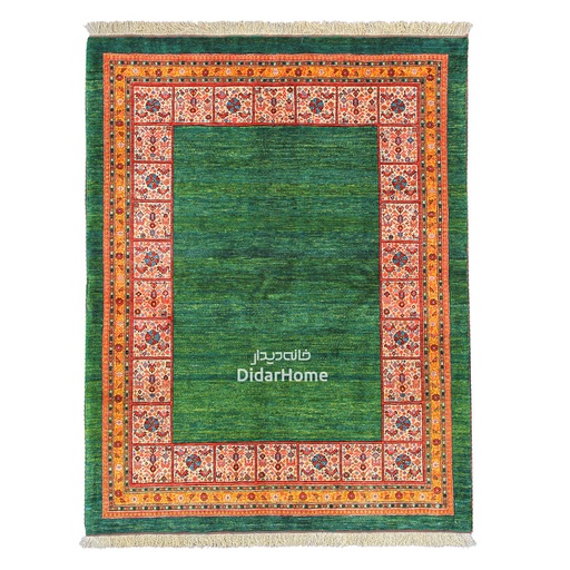 [43036303] فرش دستباف قشقایی طرح کفساده سه متری