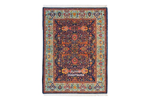 [92030119] فرش دستباف گروس طرح افشان چهار متری