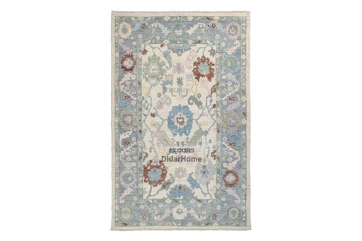 [62051023] فرش دستباف سلطان‌ آباد طرح افشان شش متری