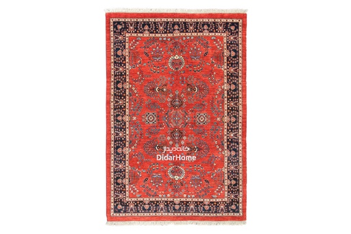 [12050081] فرش دستباف ساروق طرح افشان شش متری