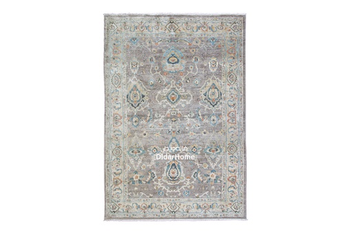 [72060921] فرش دستباف سلطان آباد طرح افشان شش متری