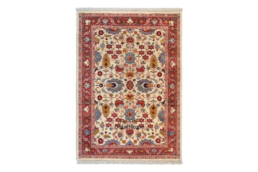 [62054110] فرش دستباف هریس طرح افشان شش متری