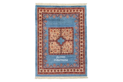 [51041709] فرش دستباف قشقایی طرح ترنجی چهار متری