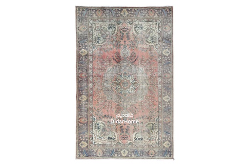 [11051864] فرش دستباف مدرن تبریز طرح ترنجی شش متری