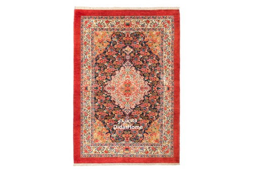 [91081224] فرش دستباف بختیاری طرح ترنجی نه متری